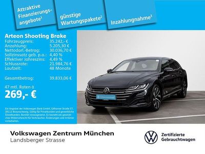 Second-hand VW Arteon R-line 190 CP (139 kW) 2023 Negru Berlinǎ
