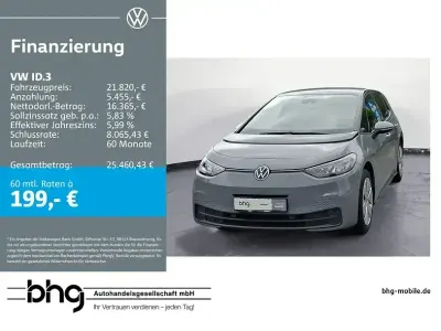 Gebraucht VW ID.3 Pro Performance 150 kW (204 PS) 2023 Grau Kleinwagen