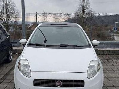 Gebraucht Fiat Grande Punto 95 PS (69 kW) 2006 Weiß Kleinwagen
