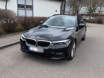 Gebraucht BMW 520 Sport Line 190 PS (139 kW) 2017 Schwarz Kombi