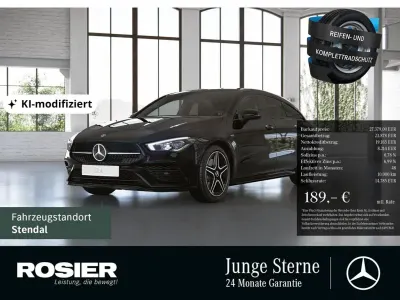 Gebraucht Mercedes CLA250 Night 160 PS (117 kW) 2021 Schwarz Coupé