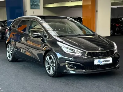 Gebraucht Kia Ceed Sportswagon Platinum 135 PS (99 kW) 2017 Schwarz Kombi