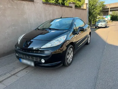 Gebraucht Peugeot 207 CC 120 PS (88 kW) 2009 Schwarz Cabrio