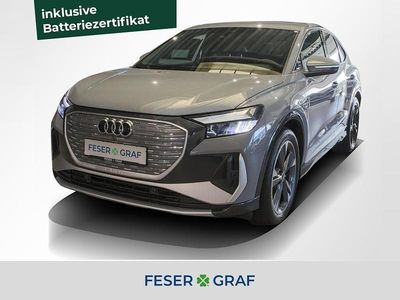 Gebraucht Audi Q4 Sportback e-tron Comfort 125 kW (170 PS) 2023 Kieselgrau SUV
