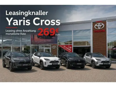 Neu Toyota Yaris Cross Team 131 PS (96 kW) 2025 Schwarz SUV