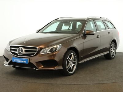 Dolomitbraun metallic Gebraucht 2014 Mercedes E400 Avantgarde | 18.780 €