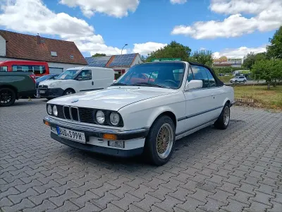 Gebraucht BMW 320 190 PS (139 kW) 1990 Weiß Cabrio