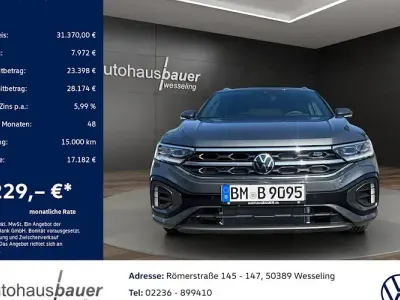 Gebraucht VW T-Roc R-line 150 PS (110 kW) 2025 Grau SUV