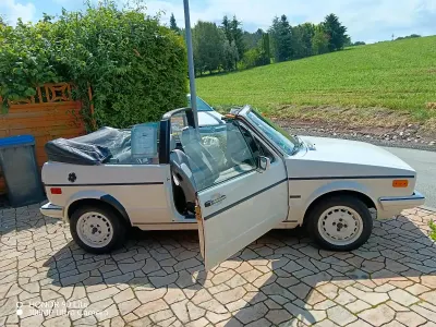 Gebraucht VW Golf Cabriolet 78 PS (57 kW) 1983 Weiß Cabrio