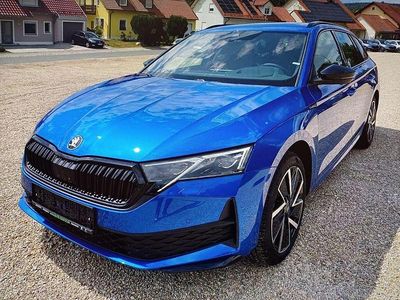 Neu Skoda Octavia SportLine 150 PS (110 kW) 2026 Blau Kombi