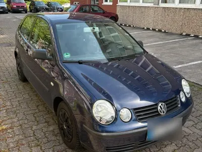 Gebraucht VW Polo 2003 Blau Kleinwagen