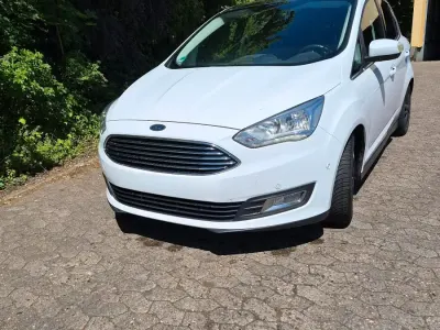 Gebraucht Ford C-MAX Titanium S 150 PS (110 kW) 2018 Weiß Van / Kleinbus
