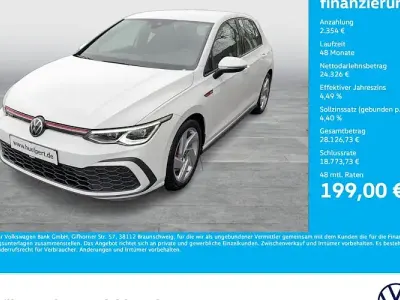 Gebraucht VW Golf VIII GTI 245 PS (180 kW) 2024 Weiß Limousine