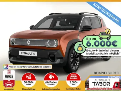 Neu Renault 4 E-Tech Iconic 110 kW (150 PS) 2026 Braun SUV