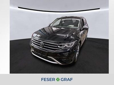 Deep black perleffekt Gebraucht 2022 VW Tiguan Allspace Elegance SUV | 32.440 € (Guter Preis)