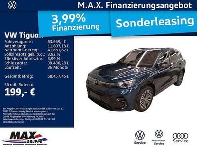 Gebraucht VW Tiguan R-line 271 PS (199 kW) 2025 Blau SUV