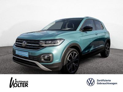 Gebraucht VW T-Cross Style 150 PS (110 kW) 2021 Grün SUV