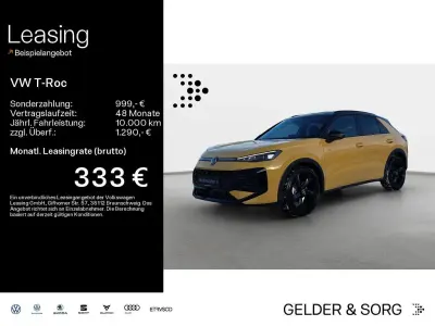 Nuova VW T-Roc R-line 150 CV (110 kW) 2026 Giallo SUV