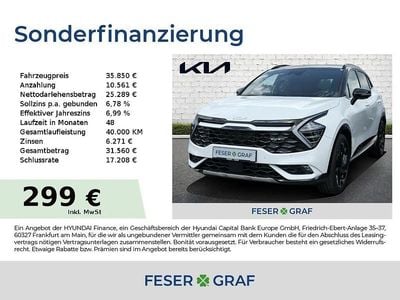 Neu Kia Sportage GT-Line 160 PS (117 kW) 2025 Deluxeweiss metallic SUV
