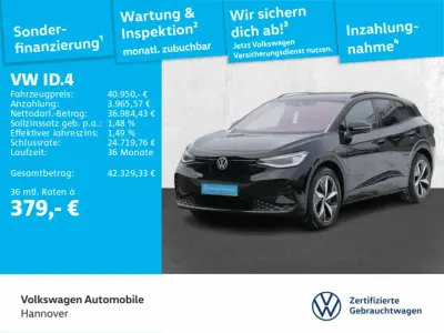 Gebraucht VW ID.4 GTX 250 kW (340 PS) 2025 Grenadillschwarz metallic SUV