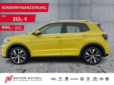 Gebraucht VW T-Cross R-line 150 PS (110 kW) 2024 Grape yellow SUV