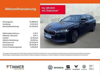 Usata Skoda Superb LAURIN & KLEMENT 150 CV (110 kW) 2024 Nero Station wagon