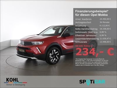 gebraucht Opel Mokka Elegance 1.2 Turbo Automatik LED Rückfahrkam. Tempomat Navi PDC v+h