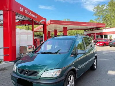 Gebraucht Opel Zafira 125 PS (91 kW) 2003 Grün Van / Kleinbus