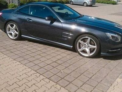 Begagnad Mercedes SL500 AMG line 435 HK (319 kW) 2013 Grå Cab