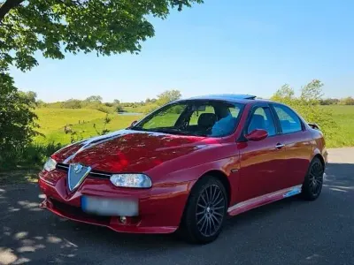 Gebraucht Alfa Romeo 166 120 PS (88 kW) 1998 Rot Limousine