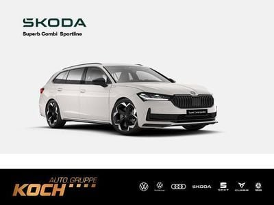 Gebraucht Skoda Superb SportLine 194 PS (142 kW) 2025 Purity weiss Kombi