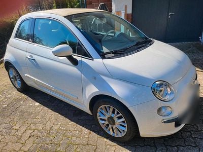 Gebraucht Fiat 500 Lounge 86 PS (63 kW) 2015 Weiß Cabrio