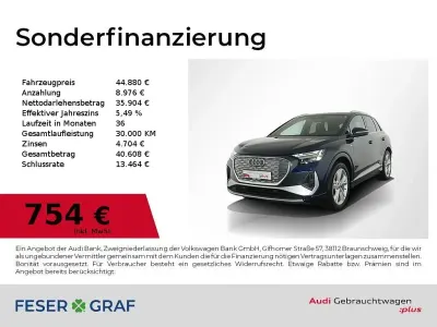 Gebraucht Audi Q4 e-tron Comfort 250 kW (340 PS) 2024 Navarrablau metallic SUV