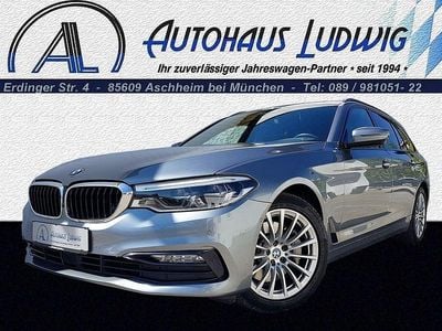 Usata BMW 530 Sport Line 265 CV (194 kW) 2018 Blu Station wagon
