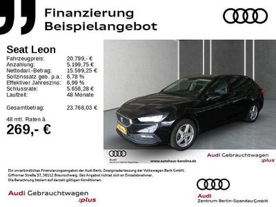 Schwarz Gebraucht 2023 Seat Leon ST Style Kombi | 20.970 € (Fairer Preis)
