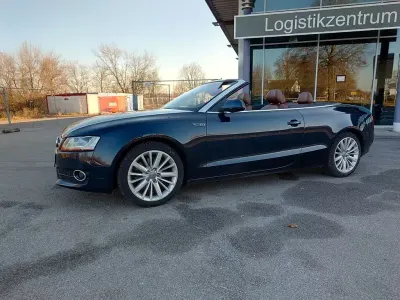 Gebraucht Audi A5 Cabriolet S-Line 211 PS (155 kW) 2010 Blau Cabrio