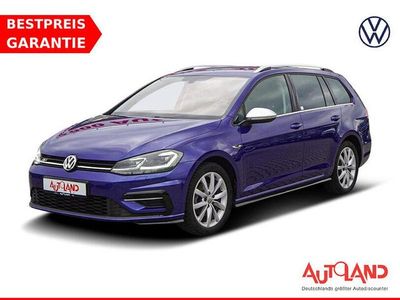 Gebraucht VW Golf VII R-line 150 PS (110 kW) 2019 Blau Kombi