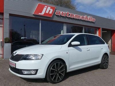 Usata Skoda Rapid Ambition 110 CV (80 kW) 2015 Bianco Utilitaria