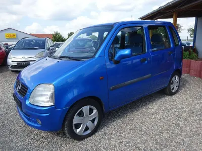 Gebraucht Opel Agila Comfort 75 PS (55 kW) 2002 Blau Van / Kleinbus