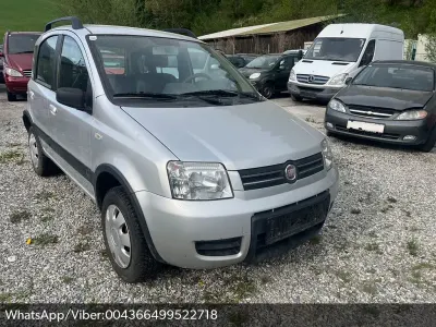 Gebraucht Fiat Panda 4x4 Climbing 60 PS (44 kW) 2009 Silber Kleinwagen