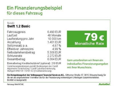 gebraucht Suzuki Swift 1.2 Basic el. Fenster