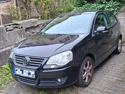 Gebraucht VW Polo United 70 PS (51 kW) 2008 Schwarz Kleinwagen