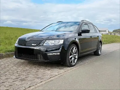 Gebraucht Skoda Octavia RS 184 PS (135 kW) 2014 Schwarz Kombi