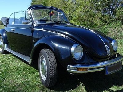 Gebraucht VW Käfer Karmann 50 PS (36 kW) 1972 Schwarz Cabrio