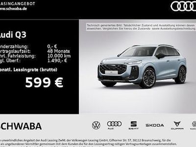 Schwarz Neu 2025 Audi Q3 Ambiente SUV | 51.290 € (Fairer Preis)