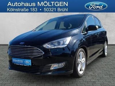 Schwarz Gebraucht 2018 Ford C-MAX Titanium Van / Kleinbus | 13.490 € (Fairer Preis)