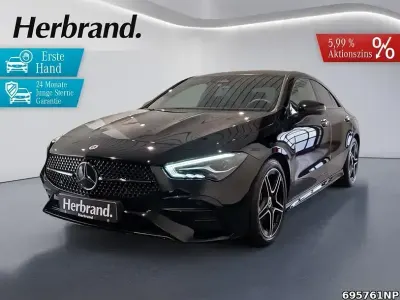 Brugt Mercedes CLA200 AMG 150 HK (110 kW) 2025 Sort Coupe