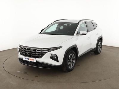 Gebraucht Hyundai Tucson Select 136 PS (100 kW) 2021 Weiß SUV