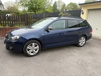 Second-hand VW Golf VII Match 105 CP (77 kW) 2012 Albastru Break