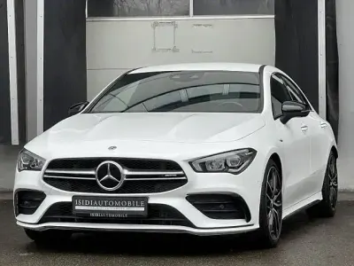 Używany Mercedes CLA35 AMG AMG 306 KM (225 kW) 2023 Biały Sedan/Limuzyna